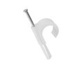 Cable Clip, Plug-In, Polyamide, Natural, 19 ... 22mm
